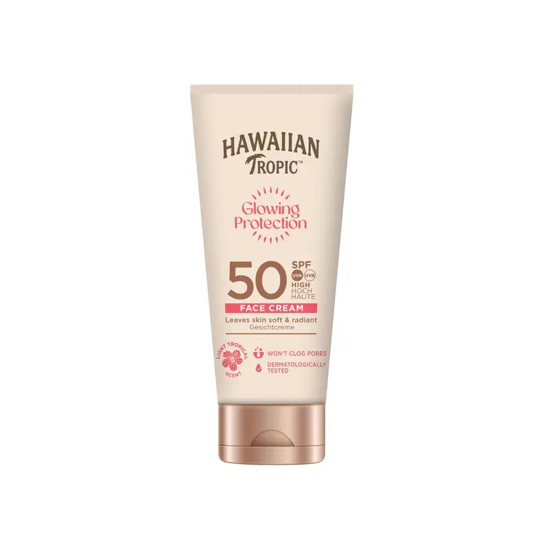 Hawaiian Tropic Glowing Protection Face SPF 50 50 ml