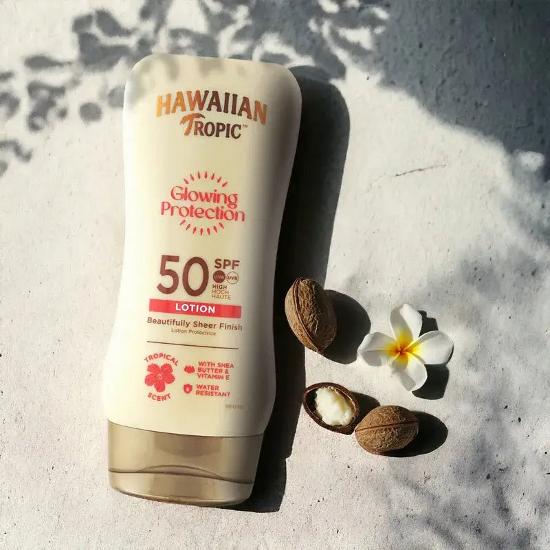 Hawaiian Tropic Glowing Protection SPF 50, 180 ml