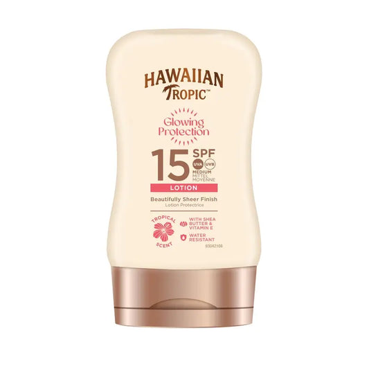 Hawaiian Tropic HT Mini Glowing Protect SPF 15, 100 ml, pakkaus 12 kpl
