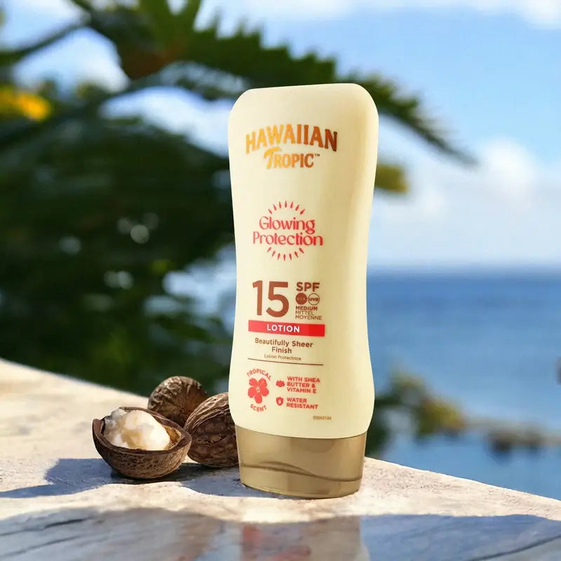 Hawaiian Tropic HT Glowing Protection SPF 15, 180 ml