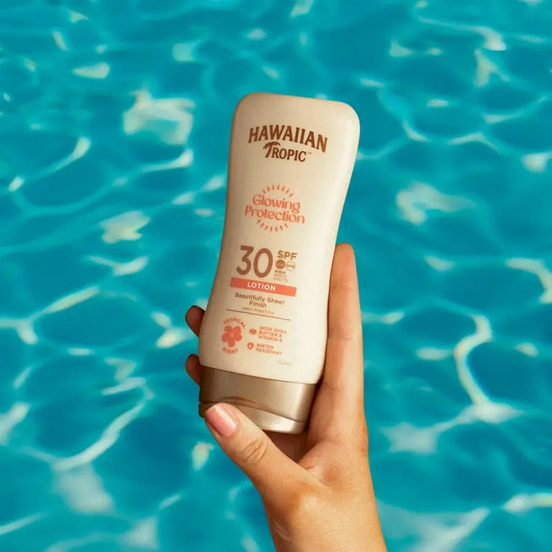 Hawaiian Tropic HT Glowing Protection SPF 30, 180 ml