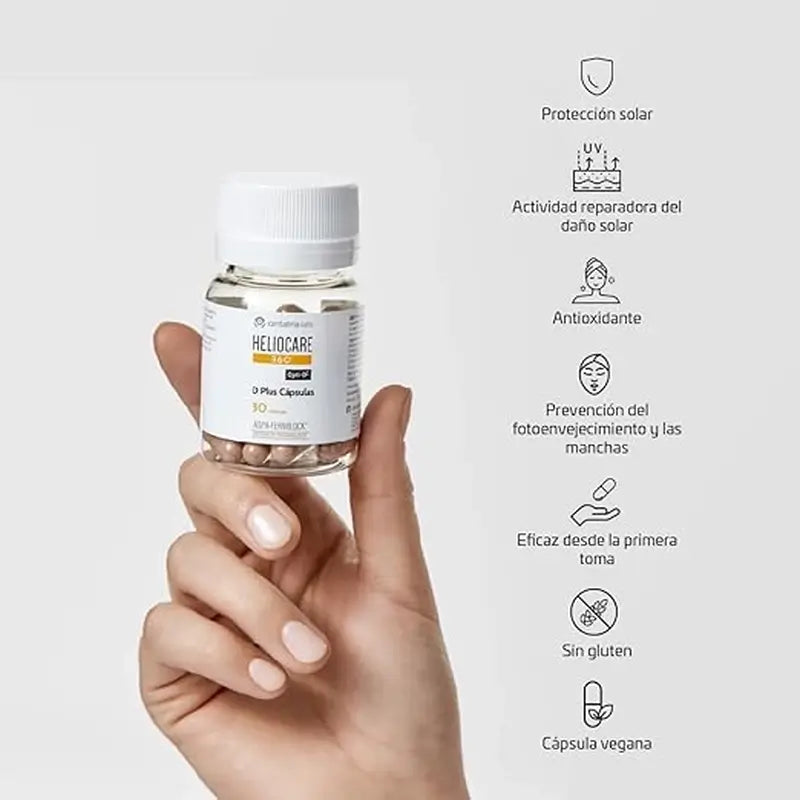 Heliocare 360° D Plus, 30 kapselia