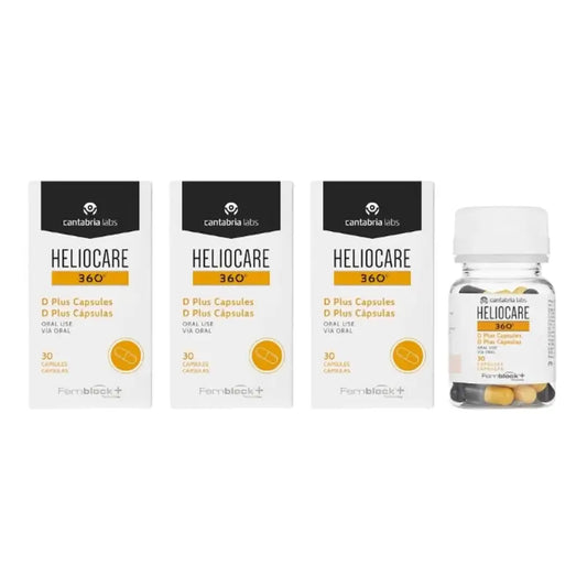 Heliocare 360° D Plus, 3X30 Capsules