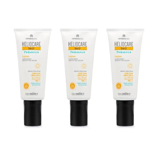 Heliocare 360º lasten aurinkovoide SPF 50, 3 x 200 ml 