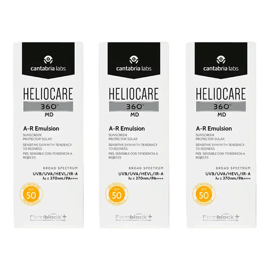 Heliocare 360º Md A-R -emulsio, 3 x 50 ml