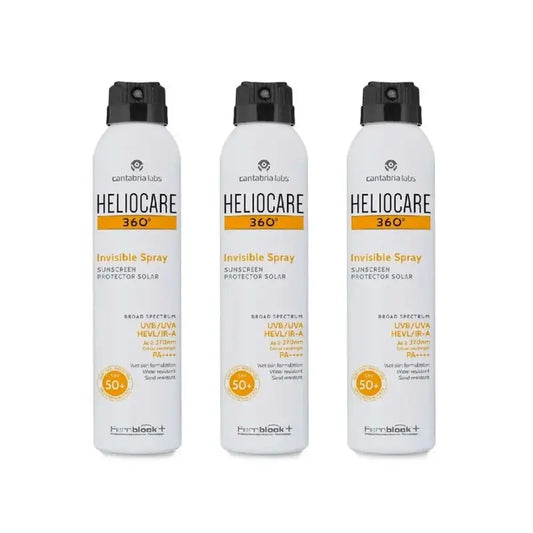 Heliocare 360º näkymätön suojasuihke SPF 50+, 3 x 200 ml 