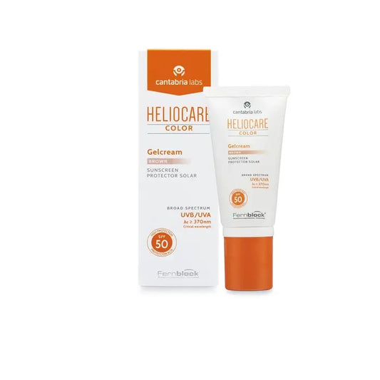 Heliocare Gelcream, väri: ruskea, SPF 50+, 50 ml