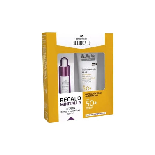 Heliocare Pack 360 Pigment Sol 50 ml + Neoretin-minipakkaus 10 ml
