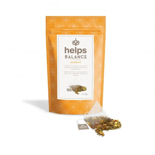 Helps Balance - ayurvedalainen teepussi, 15 pyramidimuotoista teepussia