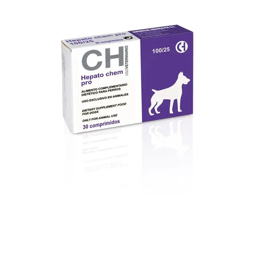Chemical Hepato Chem Pro 100/25, 30 tablettia 
