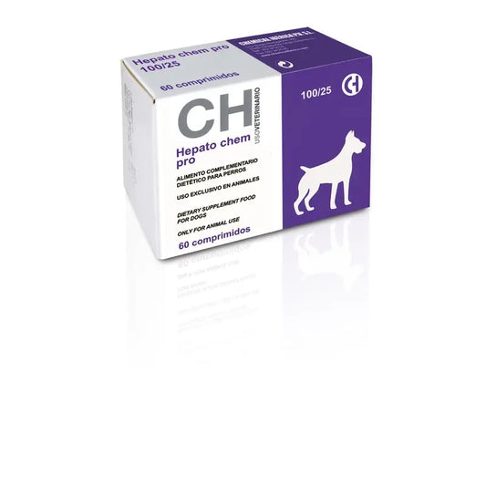 Chemical Hepato Chem Pro 100/25, 60 tablettia 