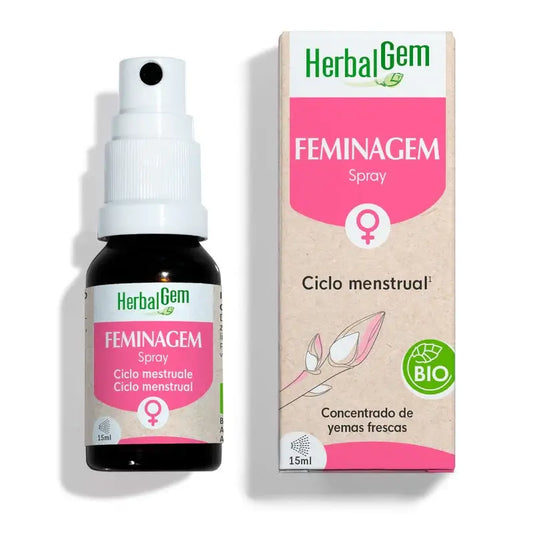 Herbalgem Feminagem-kompleksi, suihke Gc21 Bio, 15 ml 