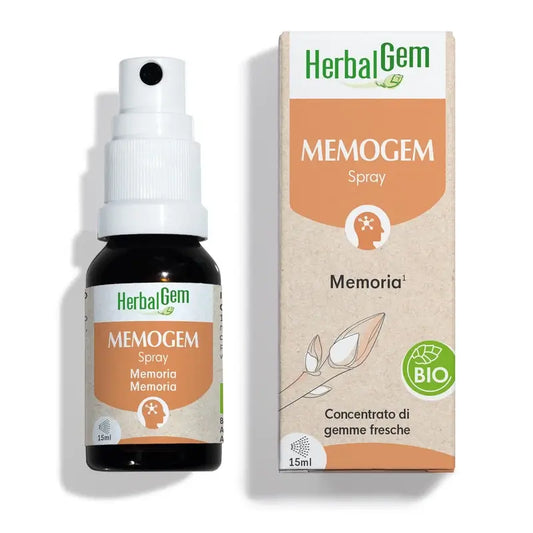 Herbalgem Memogem-kompleksi, suihke Gc10 Bio, 15 ml 