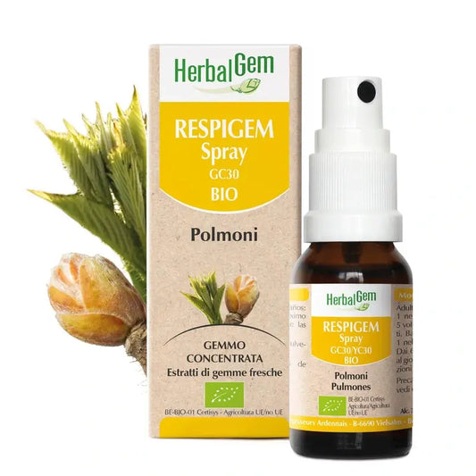 Herbalgem Respigem-kompleksi, suihke Gc30 Bio, 15 ml 