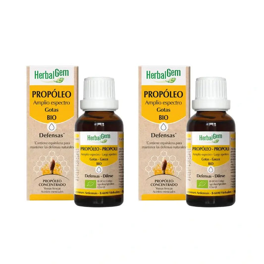 Herbalgem Propoleo laajavaikutteinen, 2 x 50 ml