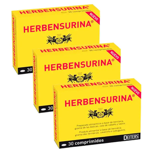 Herbensurina Renal, Pack 3 x 30 tablets