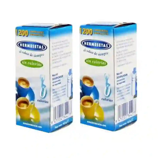 Hermesetas, 2 x 1200 tablettia 
