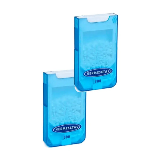 Hermesetas Mini -makeutusaineet, 0 kaloria, 2 x 300 tablettia sisältävä pakkaus