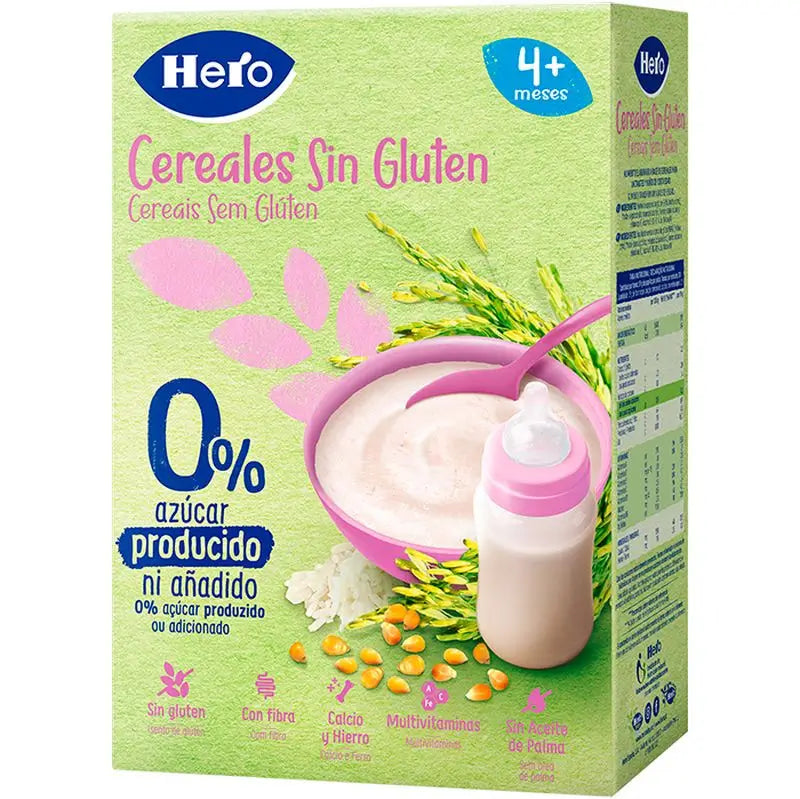 Hero Baby -viljapuuro  Gluteenittomat viljat 340 g