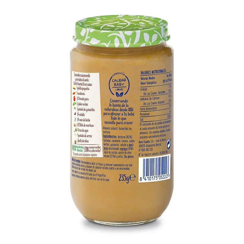 Hero Baby -purkki: Hero Baby -vihanneksia ja merluzaa, 235 g