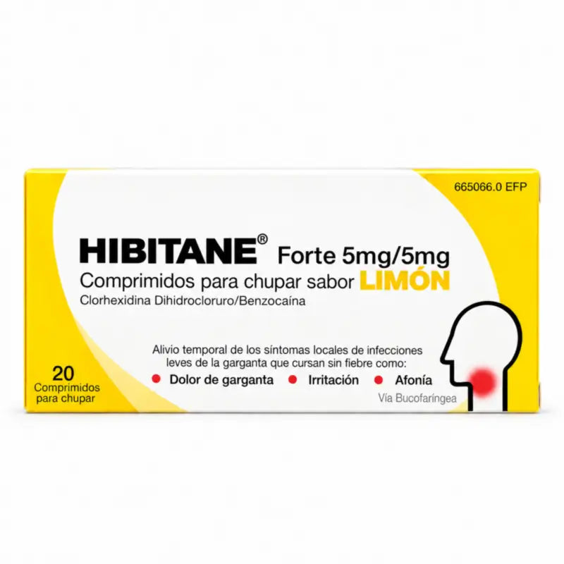 Hibitane Forte Sitruuna 20 imutablettia