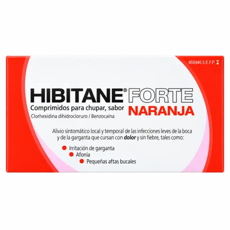 Hibitane Forte Orange 20 imutablettia