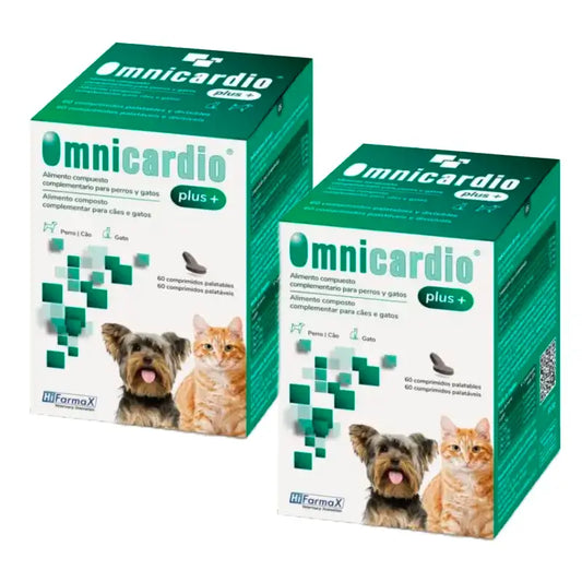 Omnicardio Plus, 2 x 60 tablettia sisältävä pakkaus