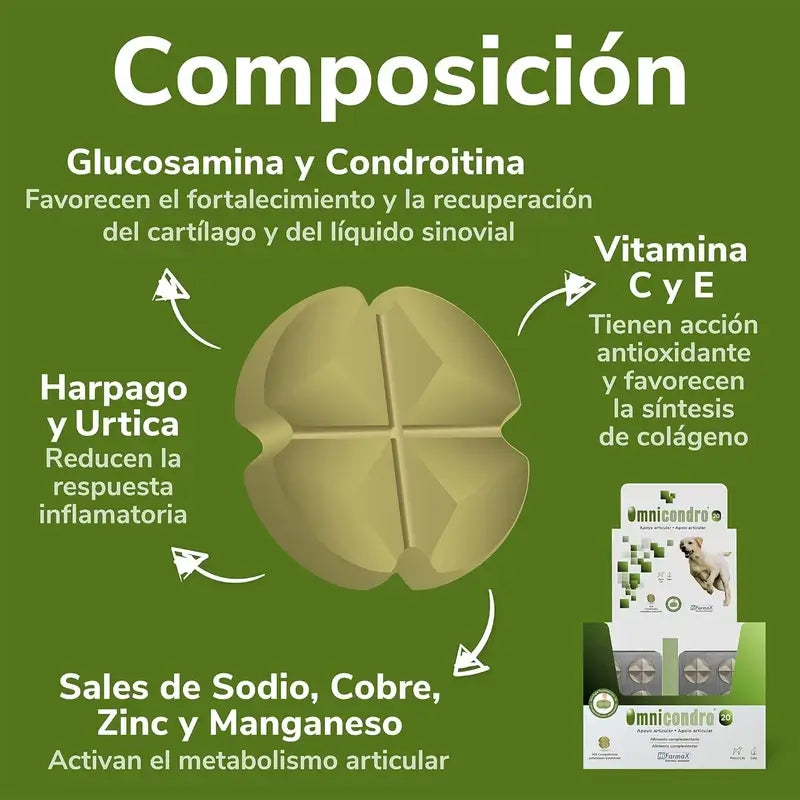 Omnicondro 20 mg, 300 tablettia