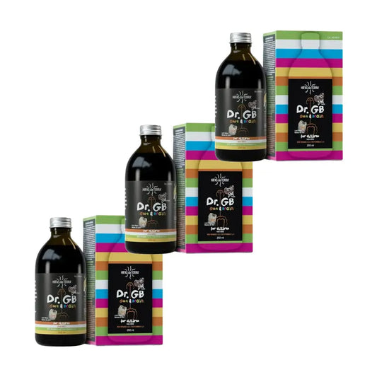 Hifas Da Terra Dr. Gb Hdt -pakkaus, 3 x 250 ml.
