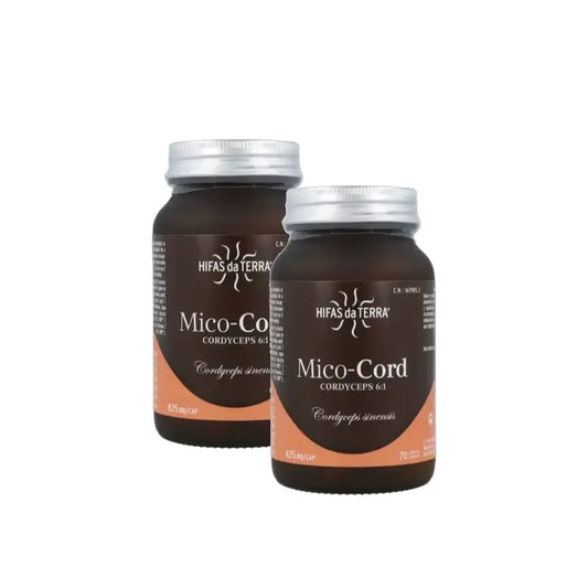 Hifas Da Terra Mico Cord (Cordyceps), 2 x 70 kapselia