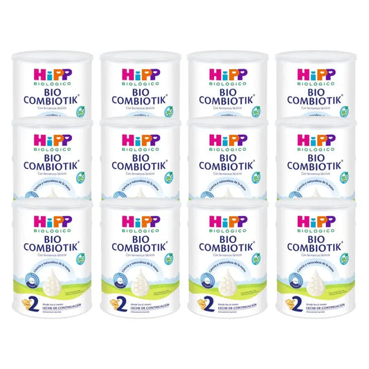 Hipp Combiotik 2, jatkomaitoseos, 12 x 800 g:n pakkaus