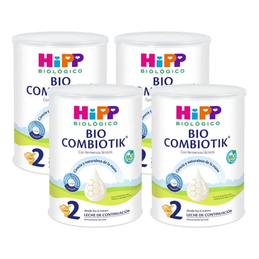 Hipp Combiotik 2, jatkomaitoseos, 4 x 800 g:n pakkaus