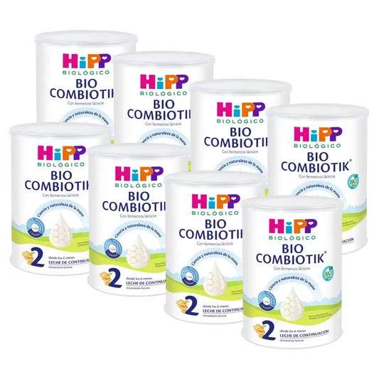 Hipp Combiotik 2, jatkomaitoseos, 8 x 800 g:n pakkaus