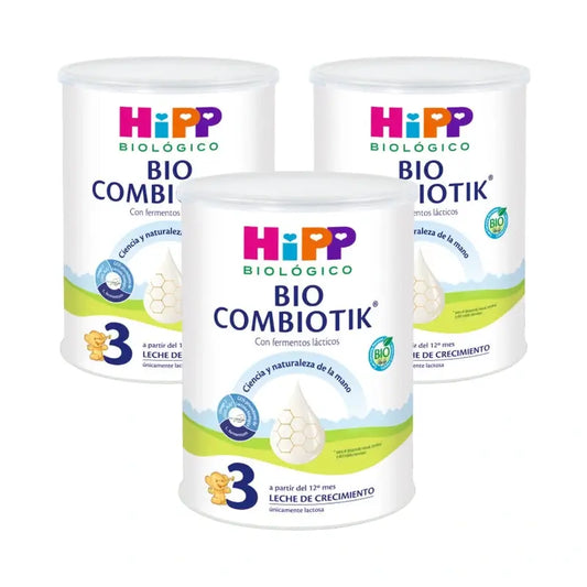 Hipp Combiotik 3, kasvumaito, 3 x 800 g:n pakkaus