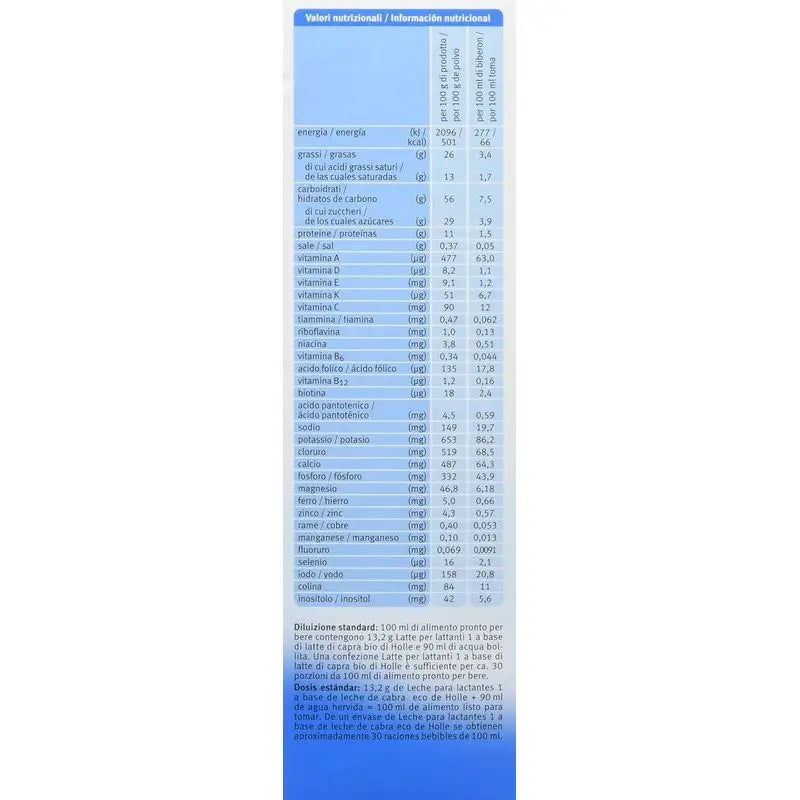 Holle Vauvojen vuohenmaito 1, 400 g