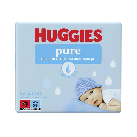 Huggies Pure -pyyhkeet, 168 kpl