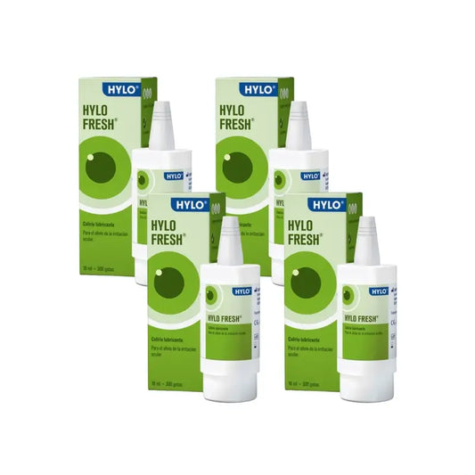 Hylo Fresh -silmätipat 10 ml, 4 kpl:n pakkaus