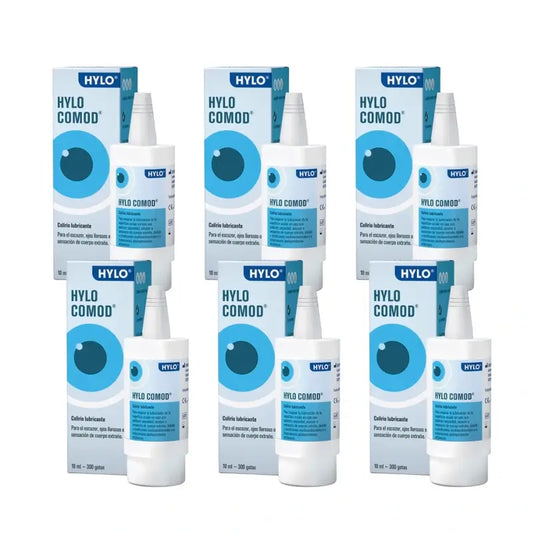Hylo Comod silmätipat 10 ml, 6 kpl:n pakkaus