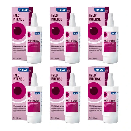Hylo Intense -silmätipat 10 ml, 6 kpl:n pakkaus
