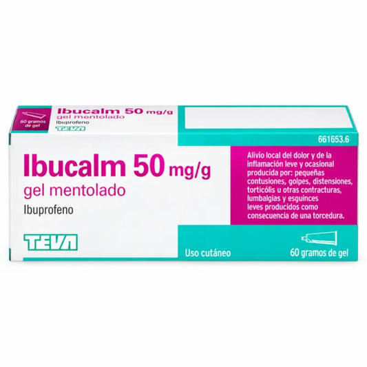 Ibucalm 50 mg/g mentoligeeli 60 g