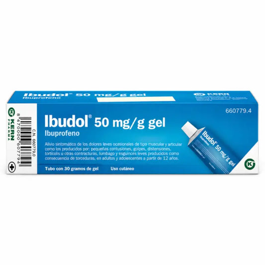 Ibudol 50 mg/g geeli, 30 g