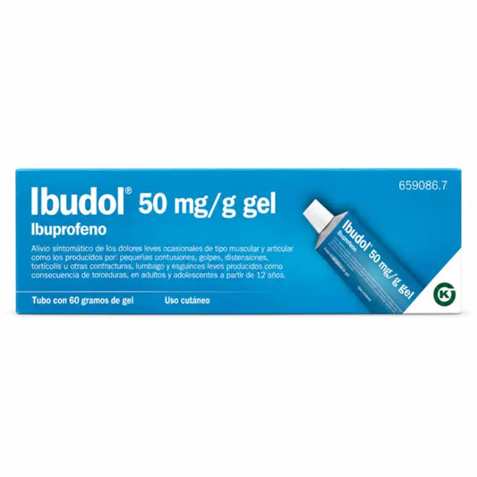 Ibudol 50 mg/g geeli, 60 g:n tuubi