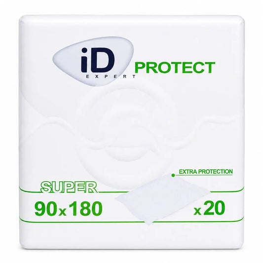 Id Protect -inkontinenssisuojat Super 90 x 180, 20 kpl