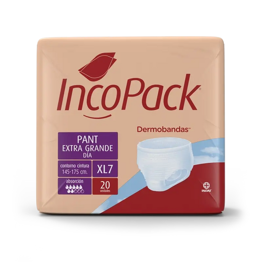 Incopack Absorbent Pant Day Extra Large Size , 80 units