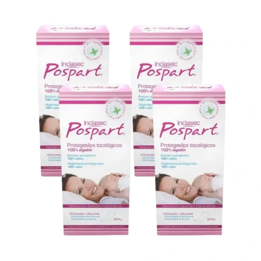 Indasec Pospart Protegeslip, 4 x 24 kpl