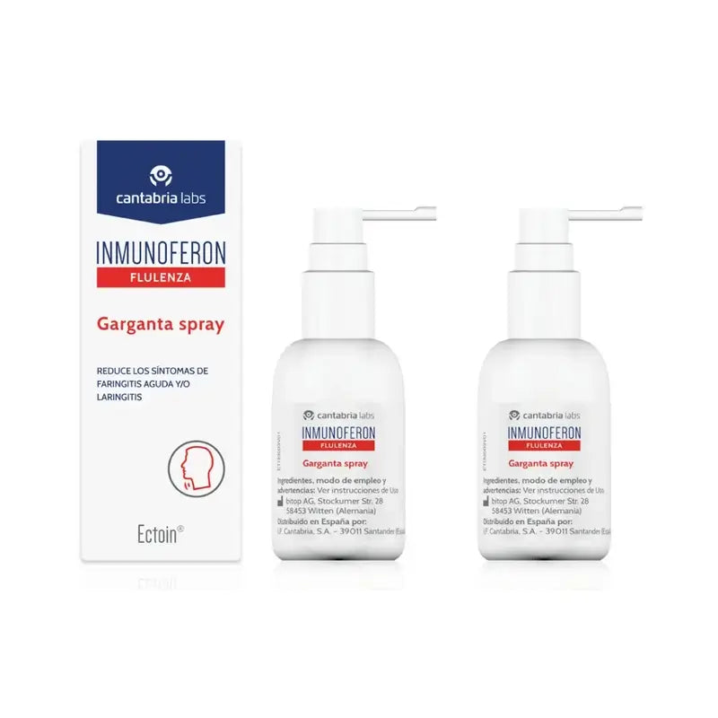 Inmunoferon Flulenza kurkkusuihke, 2 x 20 ml 