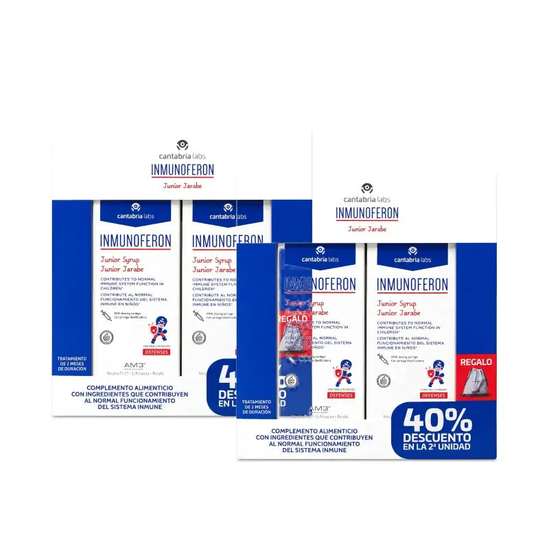 Inmunoferon Junior -siirappi, 150 ml, 2 kpl:n pakkaus