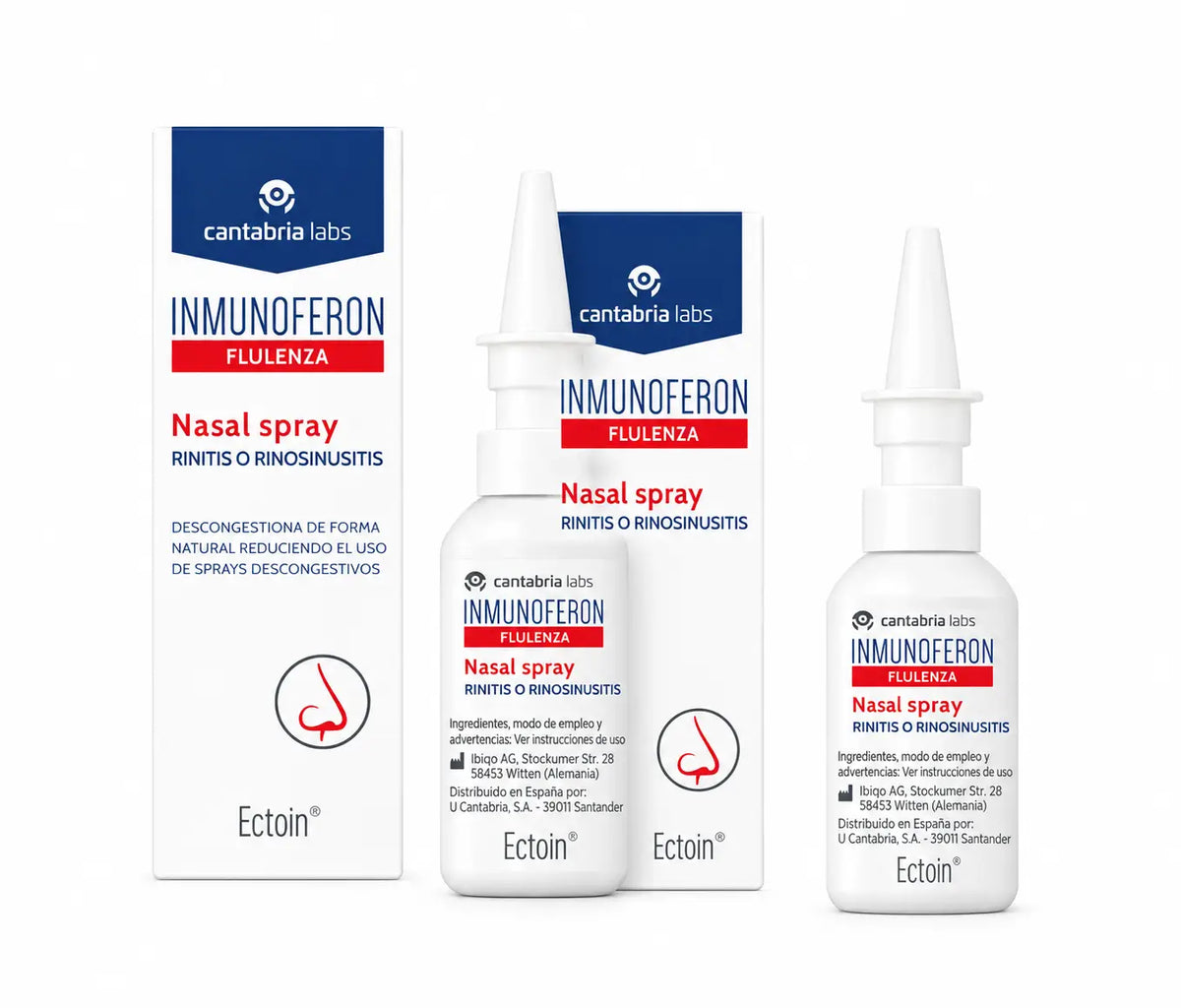 Inmunoferon Flulenza nenäsumute, 20 ml, 2 kpl:n pakkaus