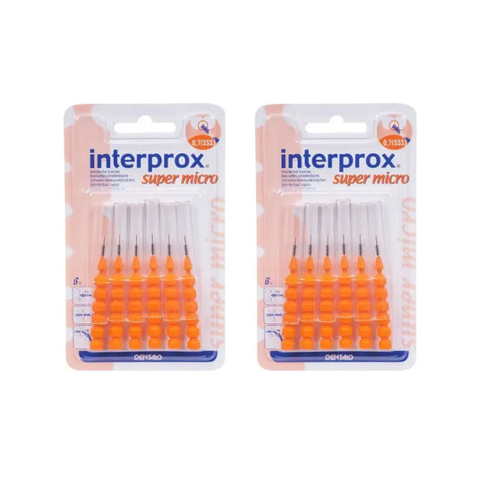 Interprox Super Micro -interproksimaalinen hammasharja, 2 x 6 kpl 