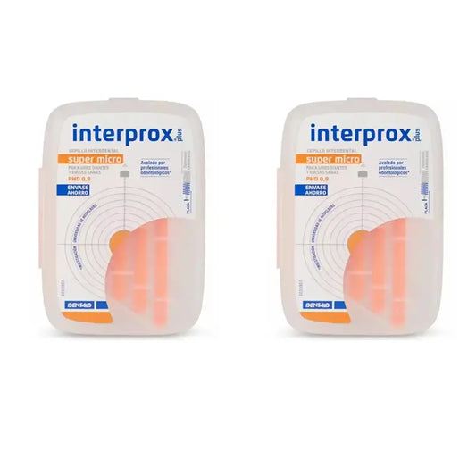 Interprox Plus Super Micro Interproximal Toothbrush, 2X10 Units